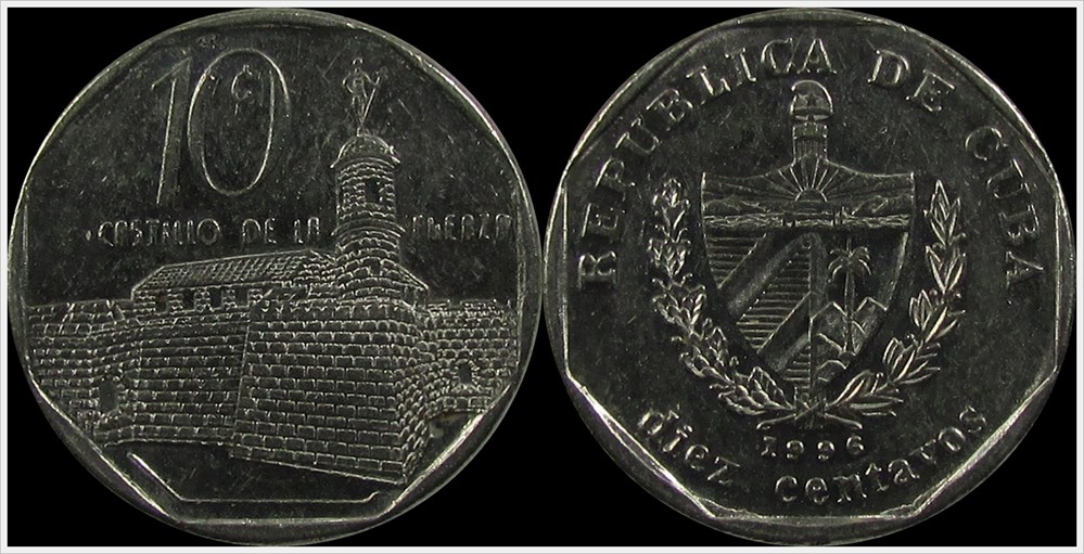 coins world cuba convertible 1996 10 centavos