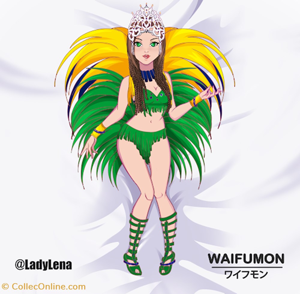 nft mundos virtuais ladylena waifumon