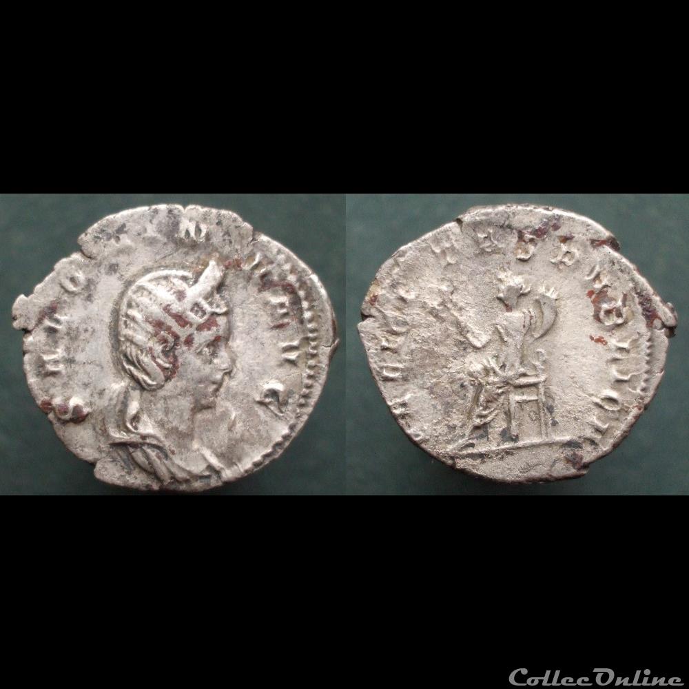 monnaie antique romaine salonine antoninien