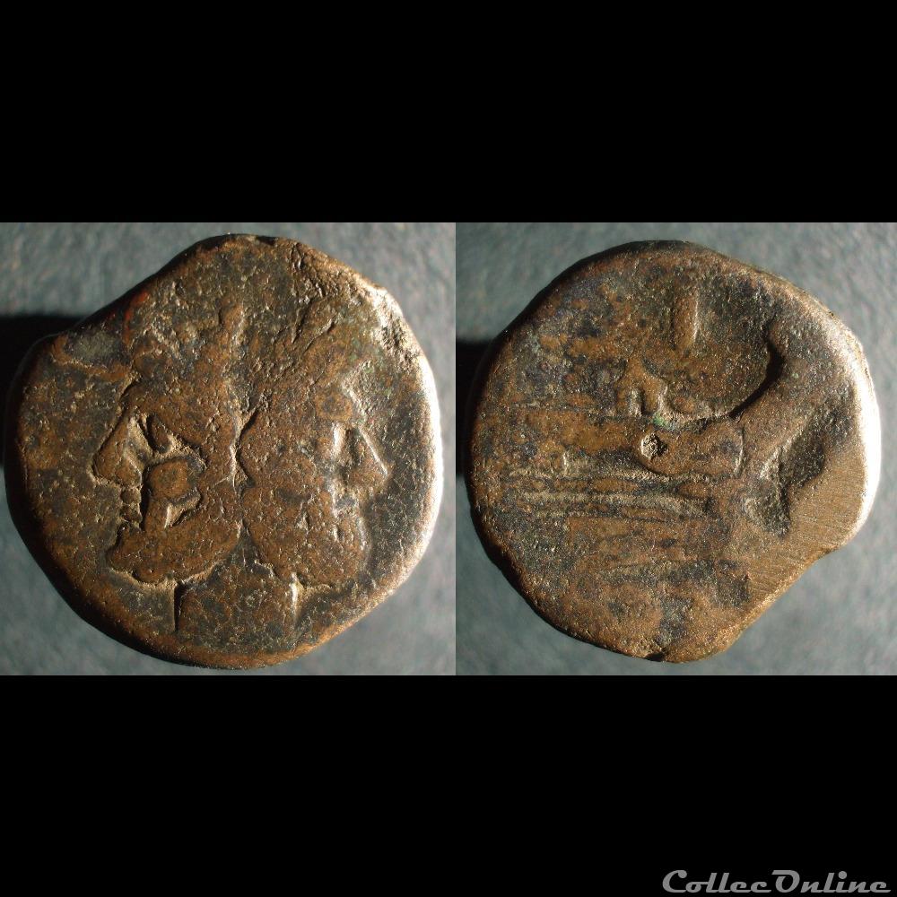 monnaies antiquite av jc ap romaines republicaines imperiales as republicain sicile 209 208