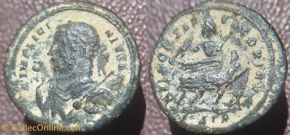 Licinius ae3 Trèves IOVI CONSERVATORI AVG monnaies antiques romaines imperiales et republicaines licinius ae3 treves iovi conservatori avg