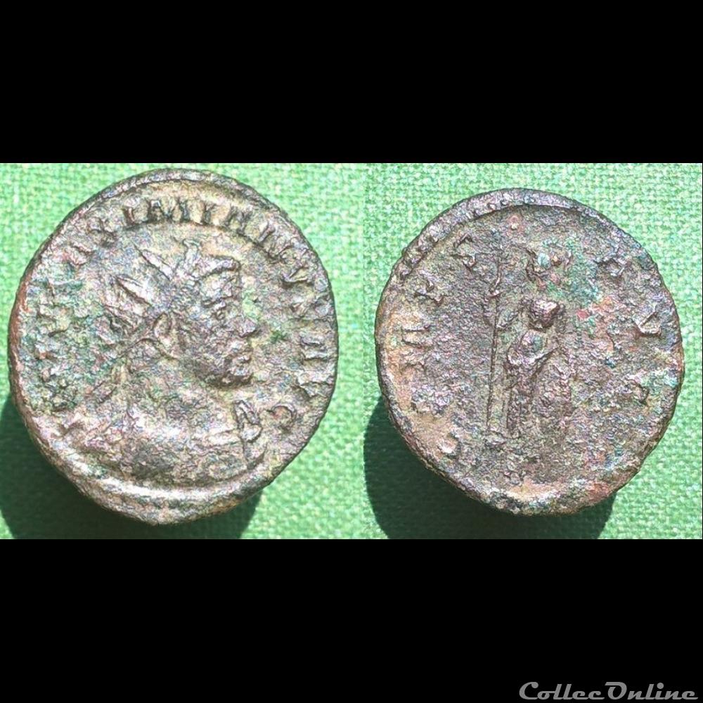 monnaies antiques romaines republicaines imperiales maximien antoninien comes avg