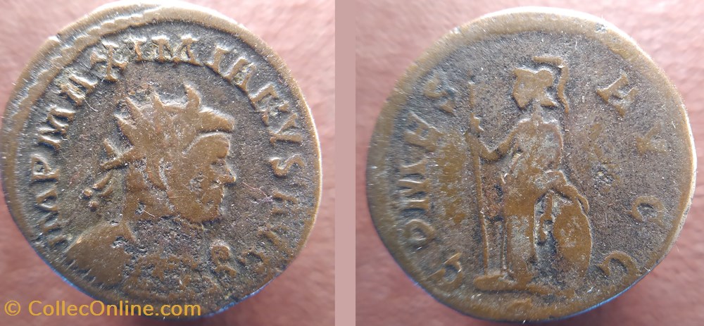 Maximien antoninien Comes Avg 2 monnaies antiques romaines imperiales et republicaines maximien antoninien comes avg 2