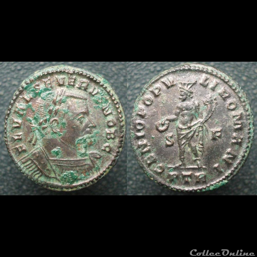 Sévère II nummus PTR monnaie antique romaine severe ii nummus ptr