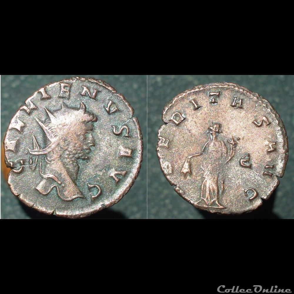 monnaies antiques romaines imperiales et republicaines gallien antoninien uberitas