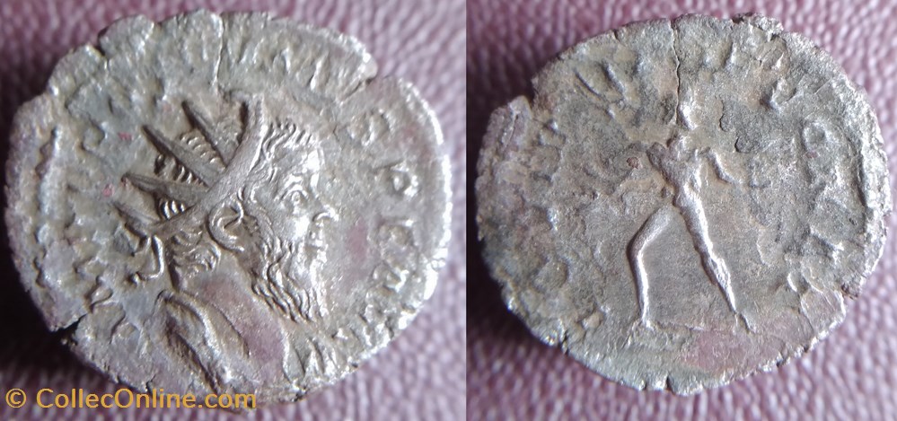 Postume antoninien IOVI PROPVGNAT monnaies antiques romaines imperiales et republicaines postume antoninien iovi propvgnat