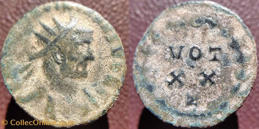 monnaies antiques romaines imperiales et republicaines galere fraction radiee rome vot xx z