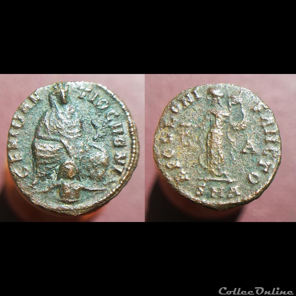 Genio Antiocheni, Apolloni Sancto, sous Maximin II monnaie antique romaine genio antiocheni apolloni sancto sous maximin ii