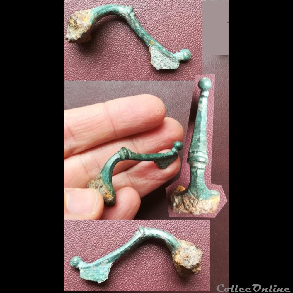 art antiquite archeologie europe fibule kraftig profilierte 1