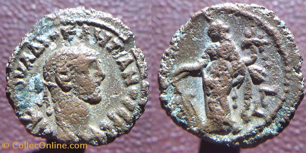 monnaie antique av jc ap romaine provinciale diocletien alexandrie tetradrachme tyche an 3