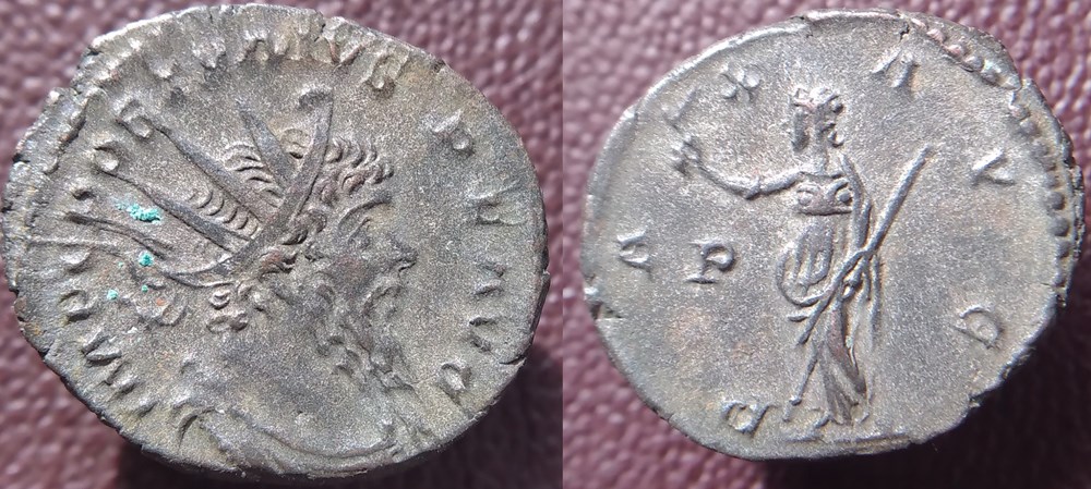monnaies antiques romaines imperiales et republicaines postumue antoninien pax avg p