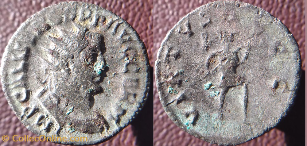 monnaies antiques romaines republicaines imperiales gallien antoninien virtvs avgg