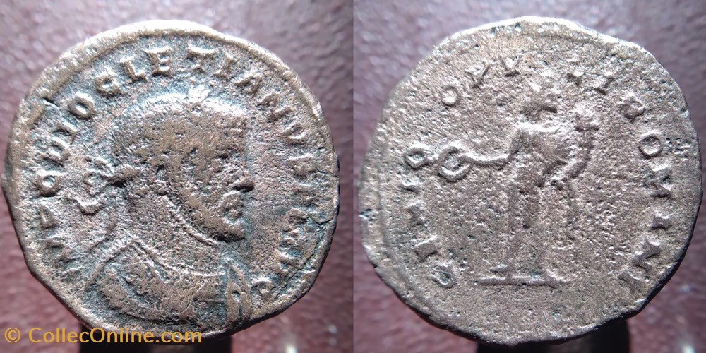 Dioclétien Londres nummus monnaies antiques a romaines republicaines imperiales diocletien londres nummus