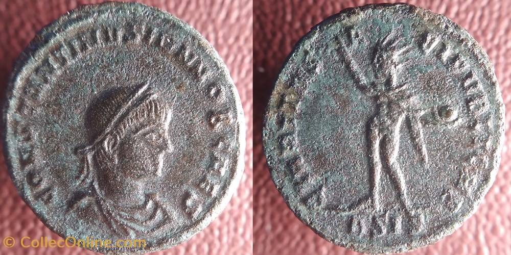 Constantin II Siscia Claritas Reipublicae monnaies antiques romaines imperiales et republicaines constantin ii siscia claritas reipublicae