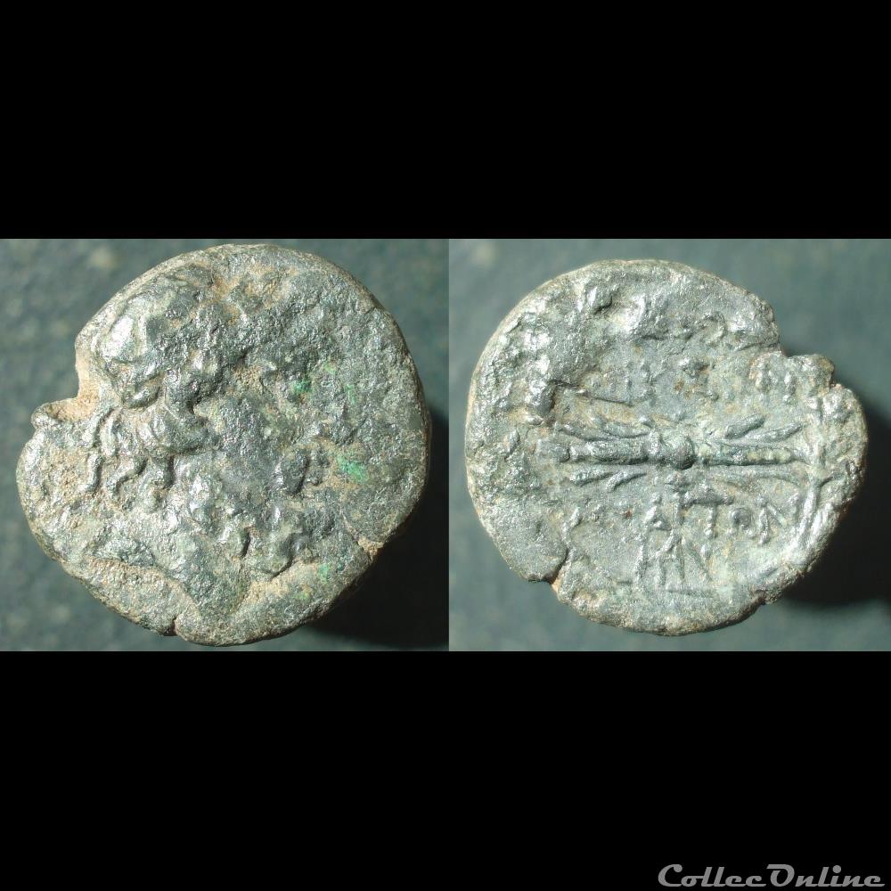 Phrygie, Abbaïtis, AE2 monnaie antique grecque phrygie abbaitis ae2