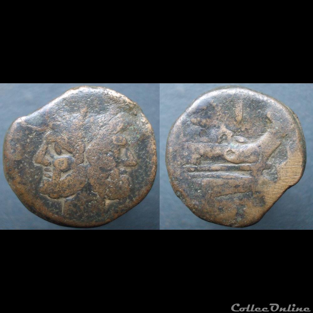 monnaies antiquite av jc ap romaines republicaines imperiales as republicain sicile 209 208
