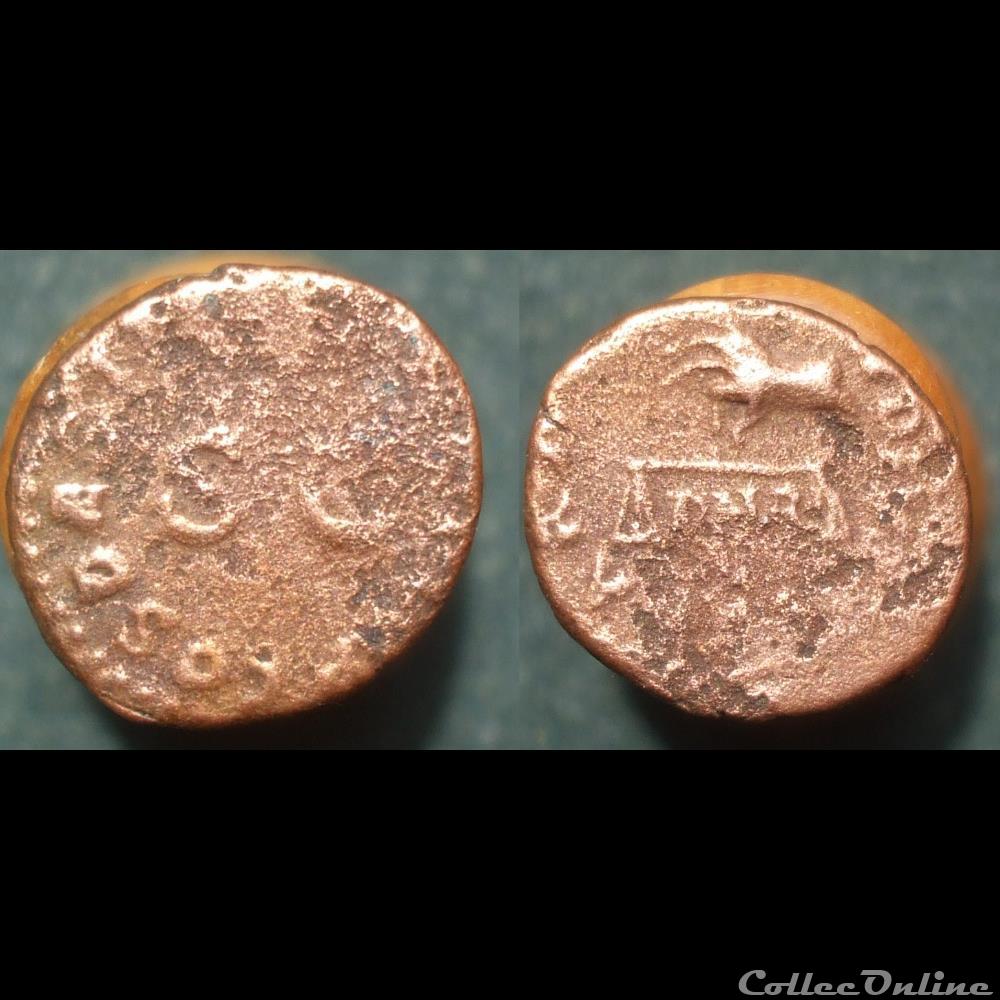 Claude quadrans PNR monnaie antique romaine claude quadrans pnr