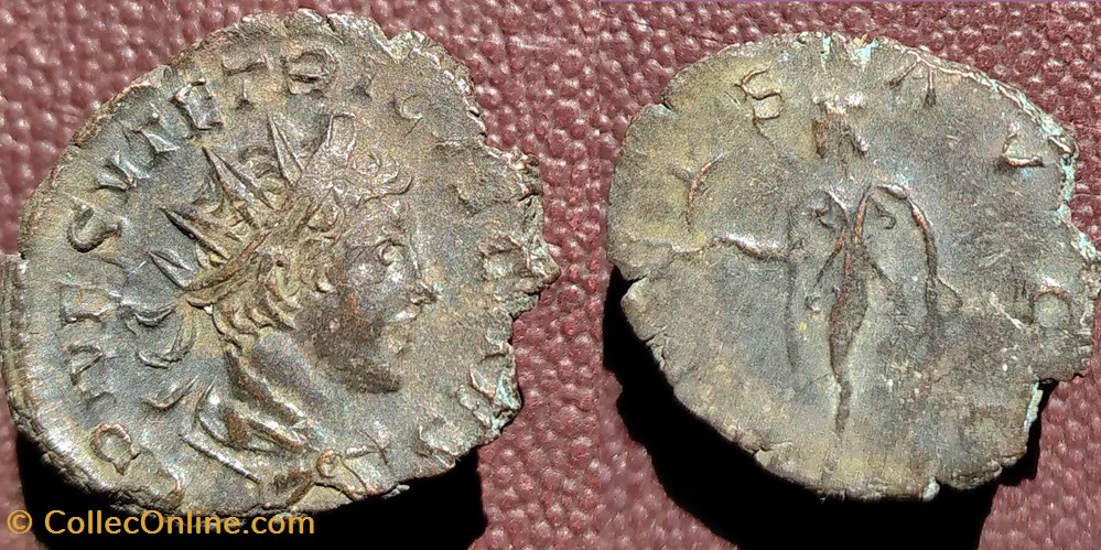 Tetricus II SPES AVGG monnaies antiques romaines imperiales republicaines tetricus ii spes avgg