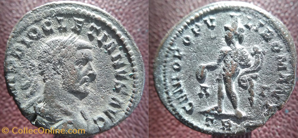 monnaies antiques romaines imperiales republicaines diocletien nummus treves buste drape