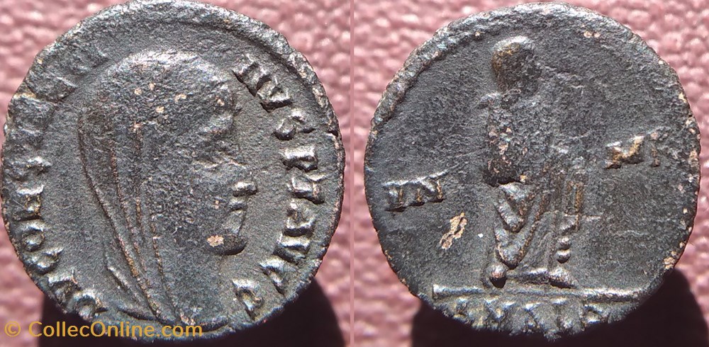 Divin Constantin Alexandrie VN MR monnaies antiques romaines imperiales et republicaines divin constantin alexandrie vn mr
