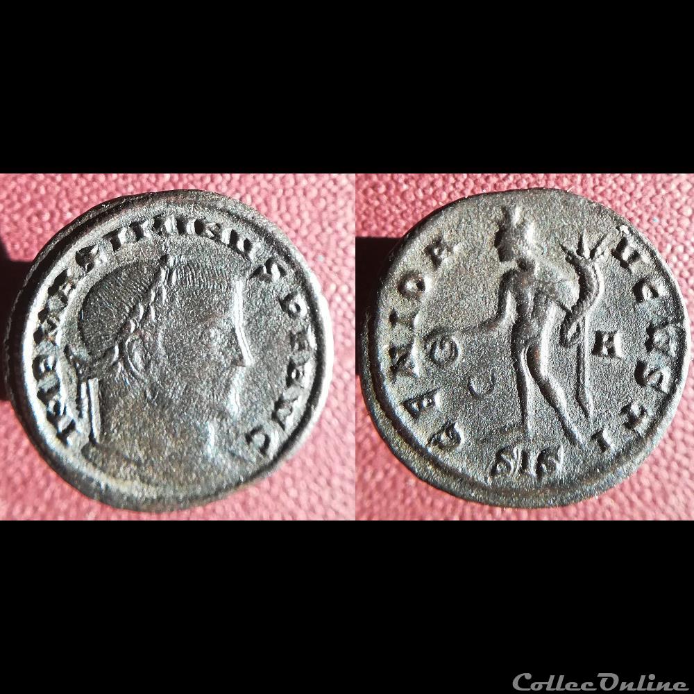 Maximin nummus Siscia monnaie antique romaine maximin nummus siscia