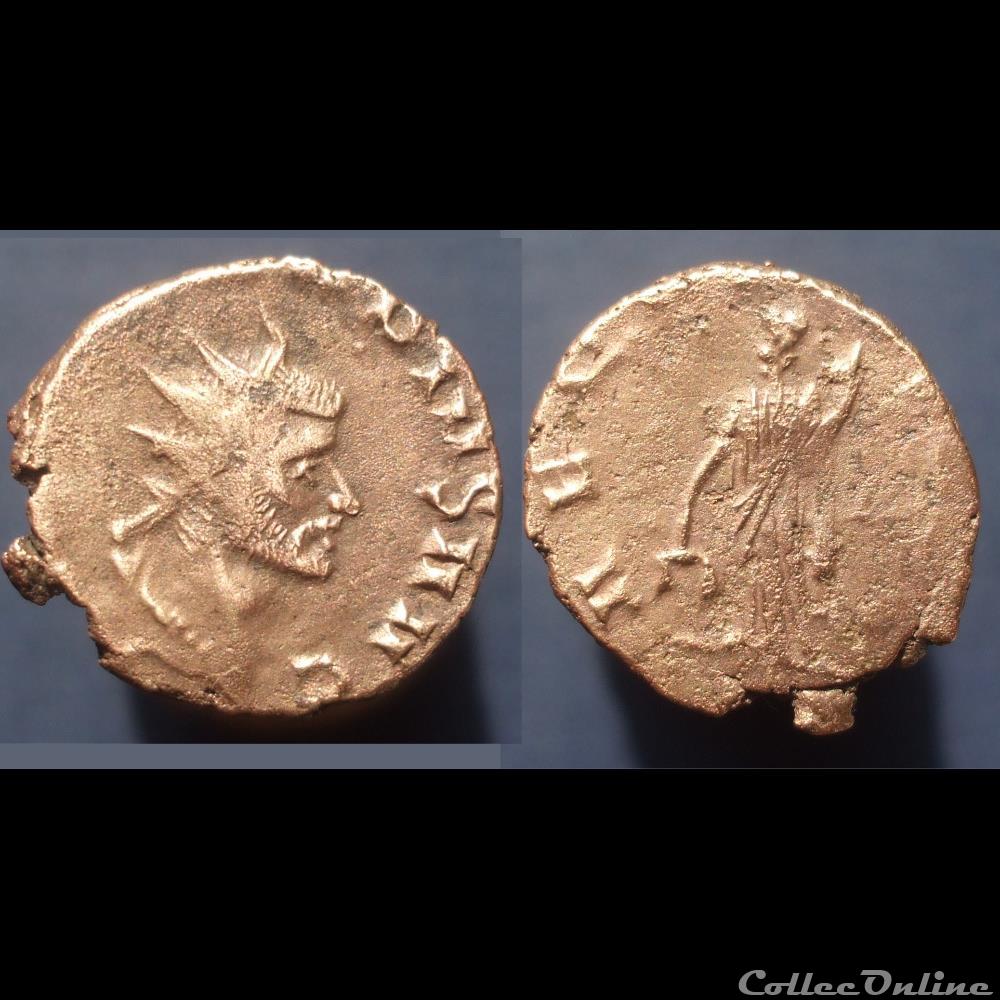 Claude II antoninien Aequitas monnaie antique romaine claude ii antoninien aequitas