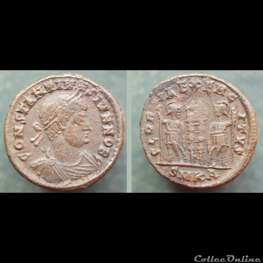 Constantin II Cyzique GE monnaie antique romaine constantin ii cyzique ge