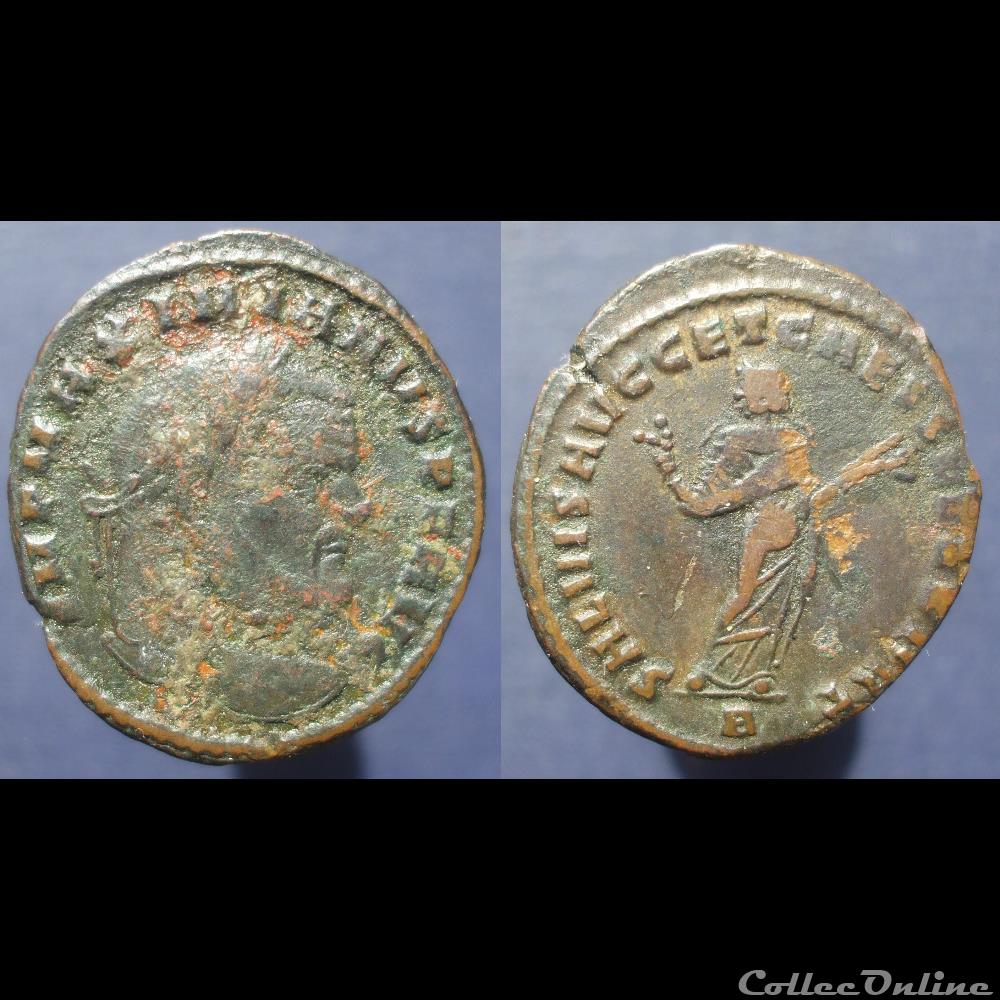 monnaie antique romaine maximien nummus carthage salvis