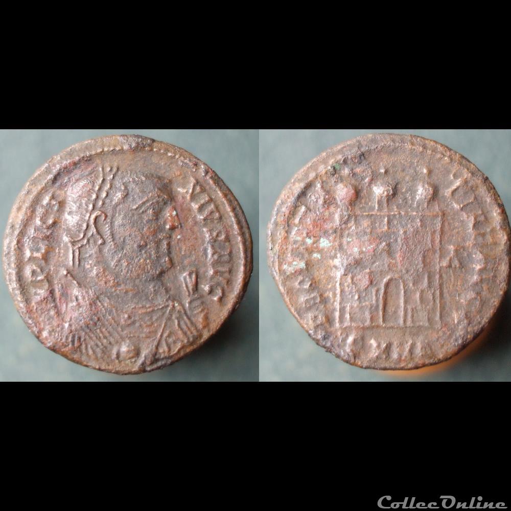Licinius Nummus porte de camp monnaie antique romaine licinius nummus porte de camp