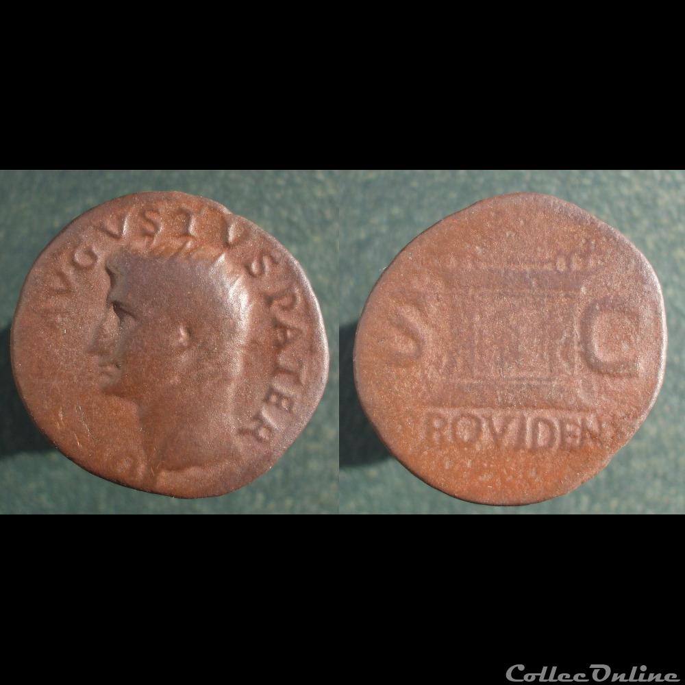 monnaies antiques romaines imperiales et republicaines auguste as providentia