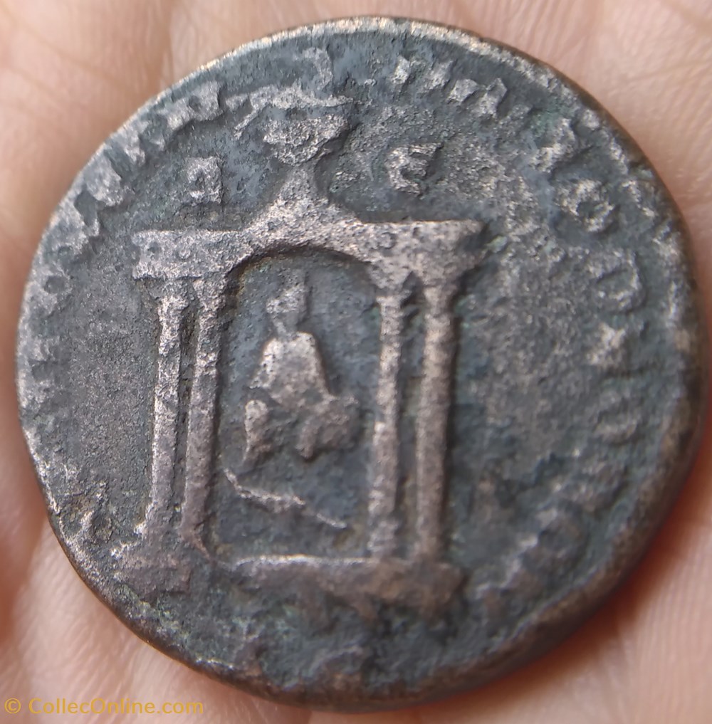 monnaies antiques romaines provinciales trebonien et volusien antioche bronze