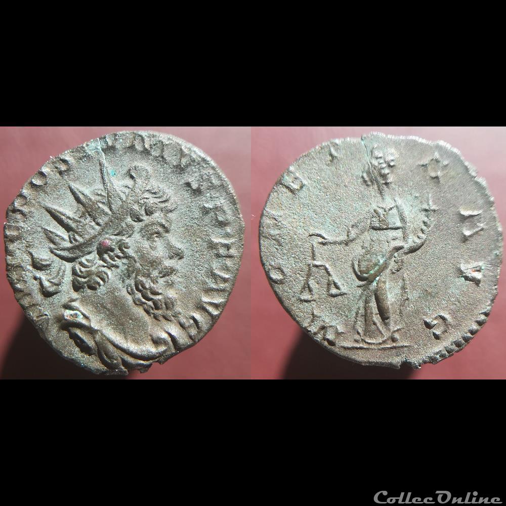 Postumus antoninien Moneta 2 monnaie antique romaine postumus antoninien moneta 2