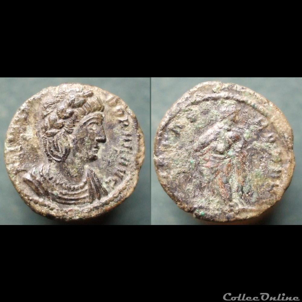 Theodora Trèves??? monnaie antique romaine theodora treves