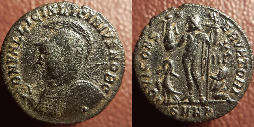 Licinius II AE3 Héraclée IOVI CONSERVATORI monnaies antiques romaines imperiales et republicaines licinius ii ae3 heraclee iovi conservatori