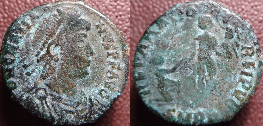 Gratien ae2 Rome REPARATIO REIPVB monnaies antiques romaines imperiales et republicaines gratien ae2 rome reparatio reipvb