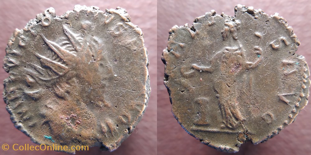 Victorinius aurélien Salus monnaies antiques romaines imperiales et republicaines victorinius aurelien salus