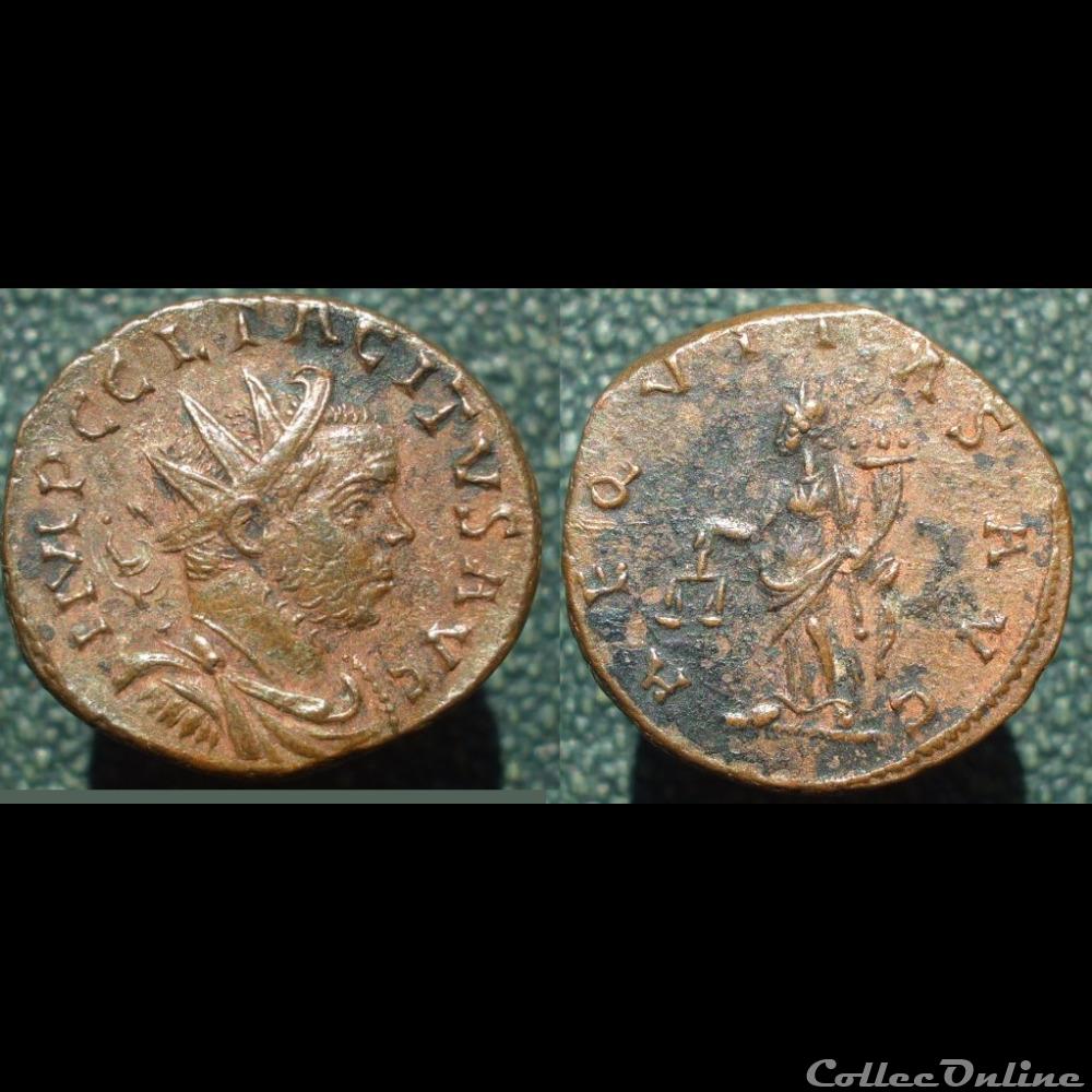 monnaie antique romaine tacite antoninien aequitas