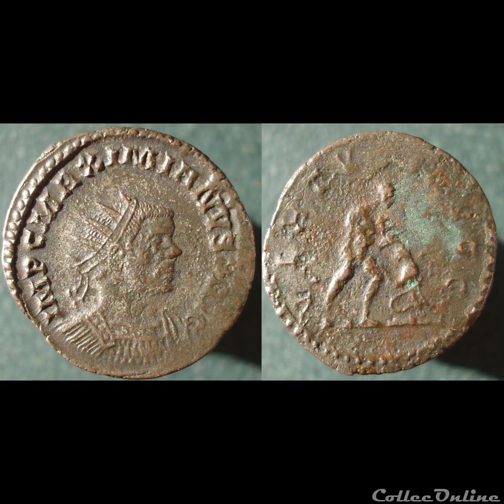 Maximien antoninien, Lyon, Némée Virtus 3 monnaie antique av jc ap romaine republicaine imperiale maximien antoninien lyon nemee virtus