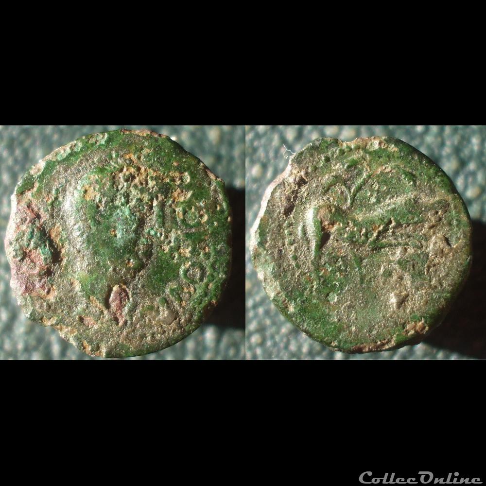 Santons bronze CONTOUTOS monnaie antique gauloise santons bronze contoutos