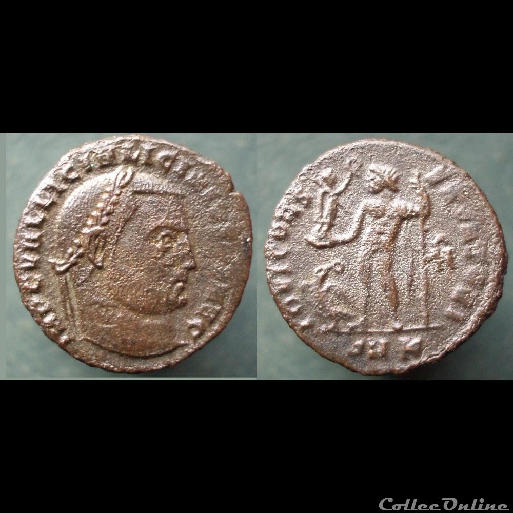 Licinius nummus Iovi Cyzique monnaie antique romaine licinius nummus iovi cyzique