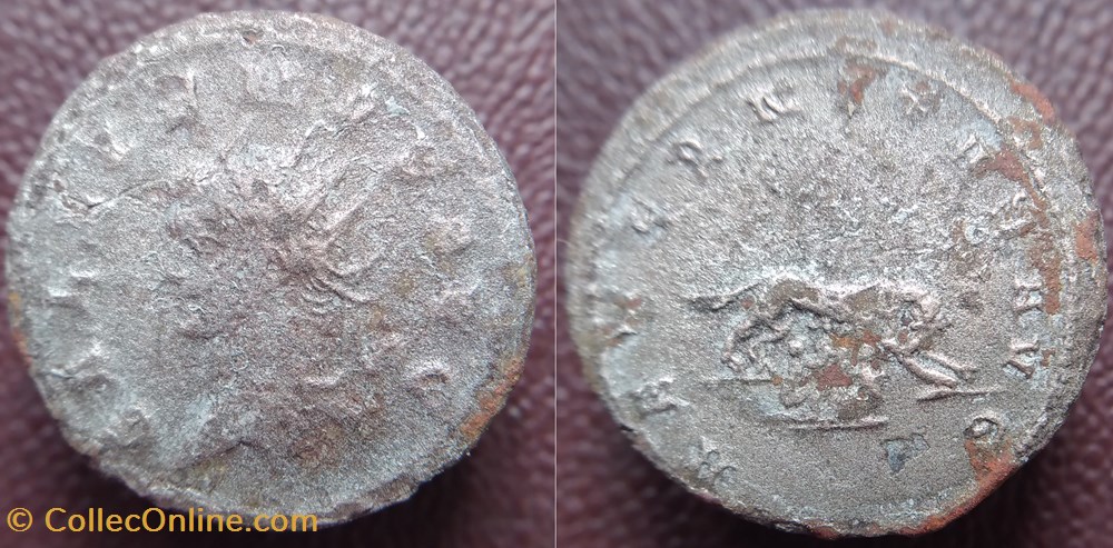 monnaies antiques romaines imperiales republicaines gallien antoninien aeternitas avg