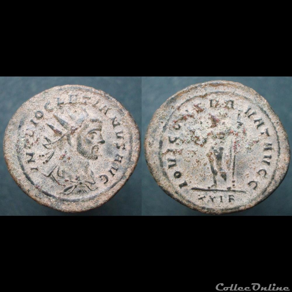 Dioclétien antoninien Iovi monnaie antique romaine diocletien antoninien iovi