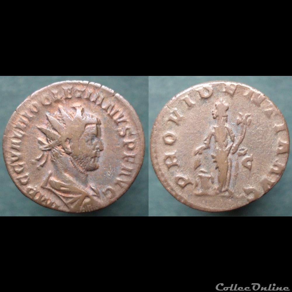 monnaies antiques romaines republicaines imperiales diocletien antoninien lyon providentia