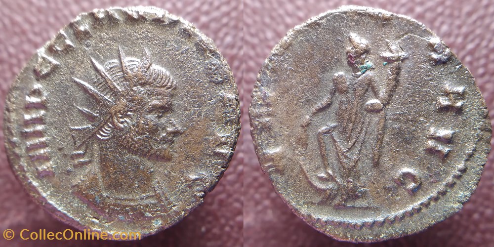 Claude II antoninien Annona Avg monnaies antiques romaines imperiales et republicaines claude ii antoninien annona avg