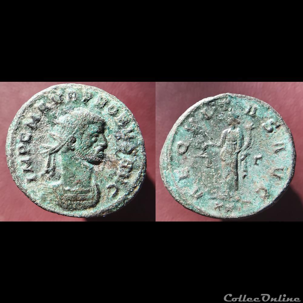 Probus aurelien Aequitas monnaie antique romaine probus aurelien aequitas