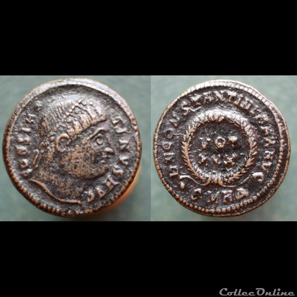 Constantin Héraclée Vot XXX monnaies antiques romaines imperiales et republicaines constantin heraclee vot xxx