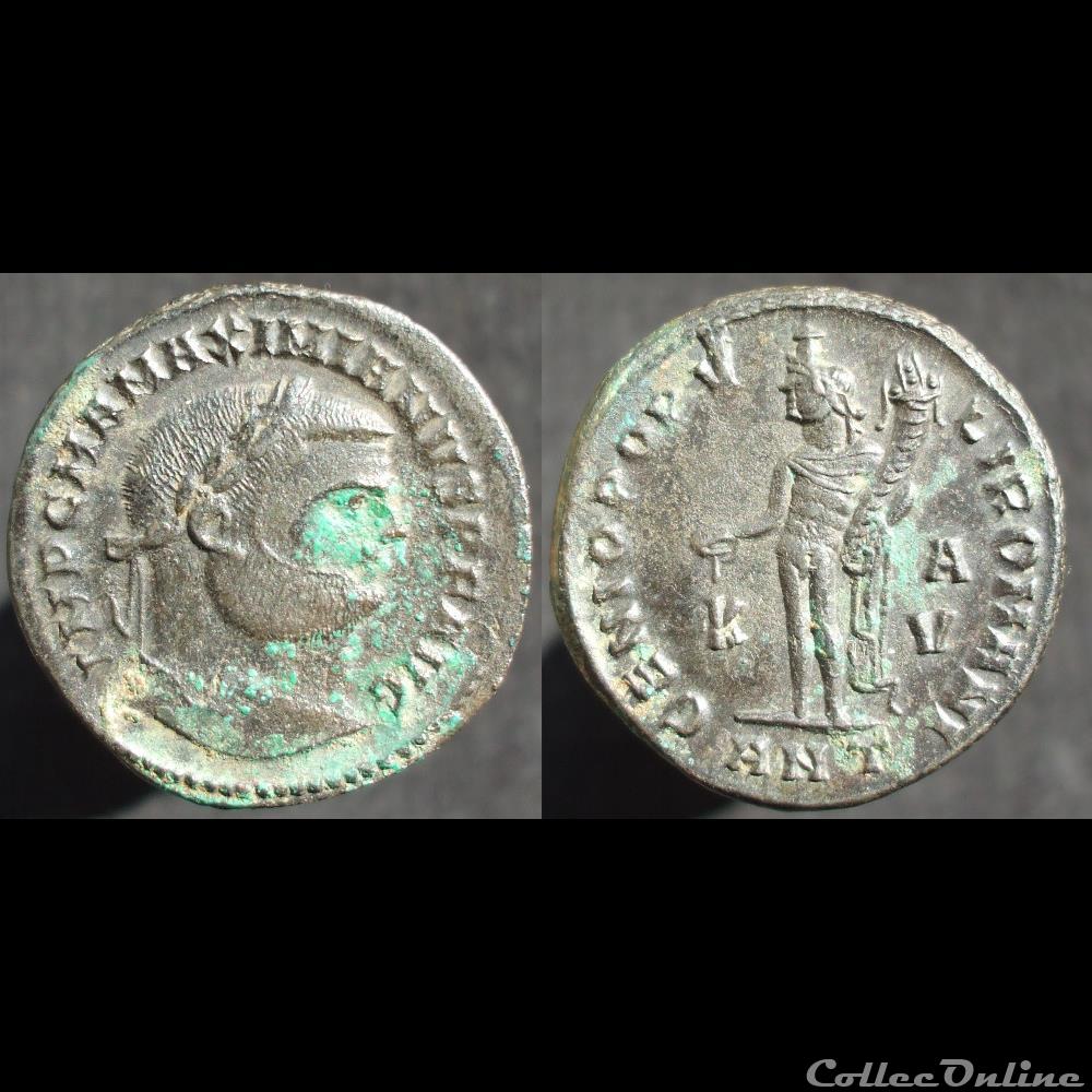 Maximien Nummus Antioche GPR monnaie antique romaine maximien nummus antioche gpr