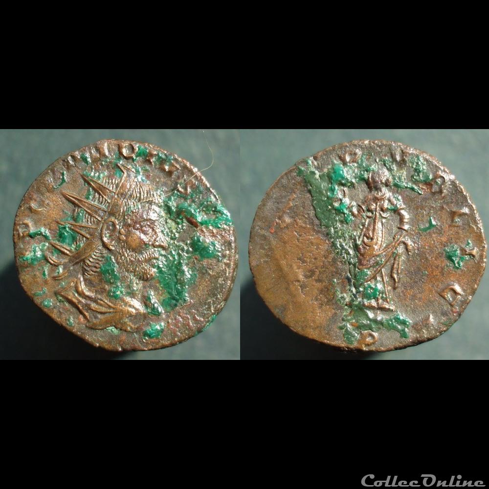 Claude II antoninien Spes monnaies antiques romaines imperiales et republicaines claude ii antoninien spes