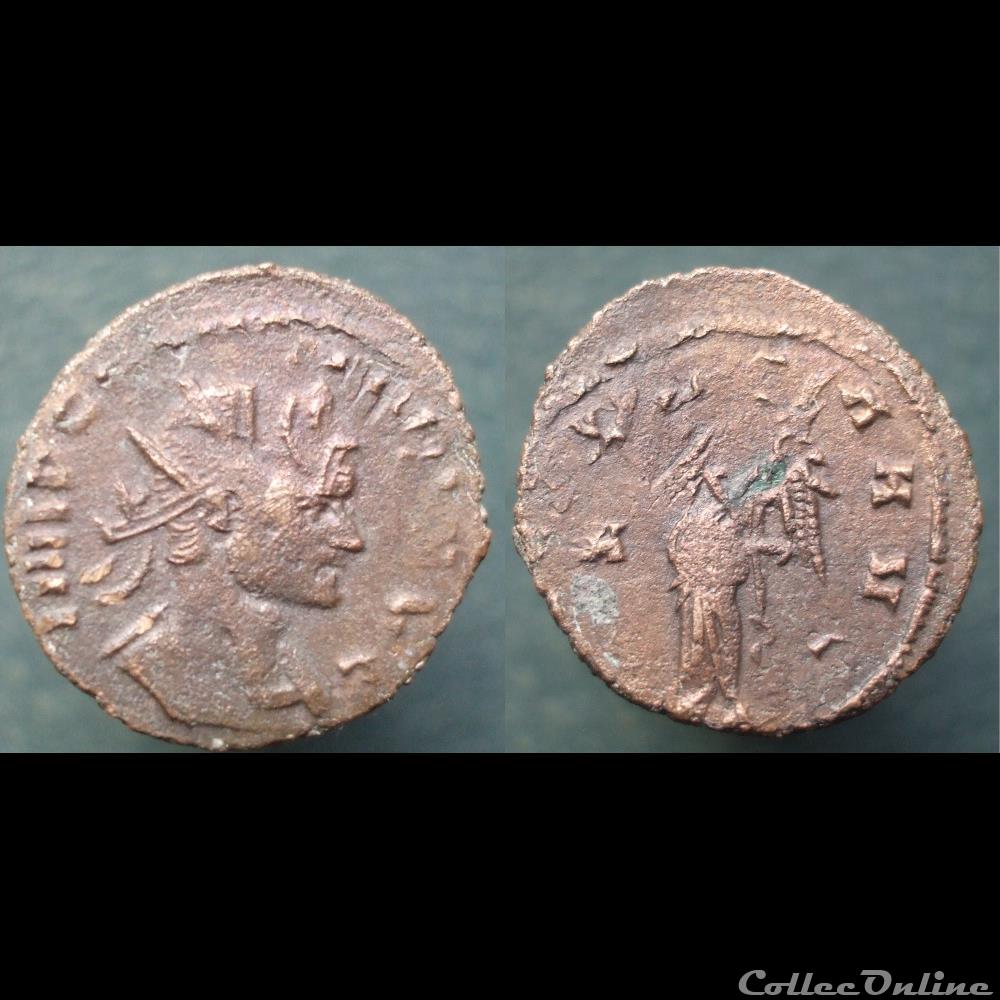 monnaies antiques romaines imperiales et republicaines claude ii antoninien victoria aug ric104 rome double frappe