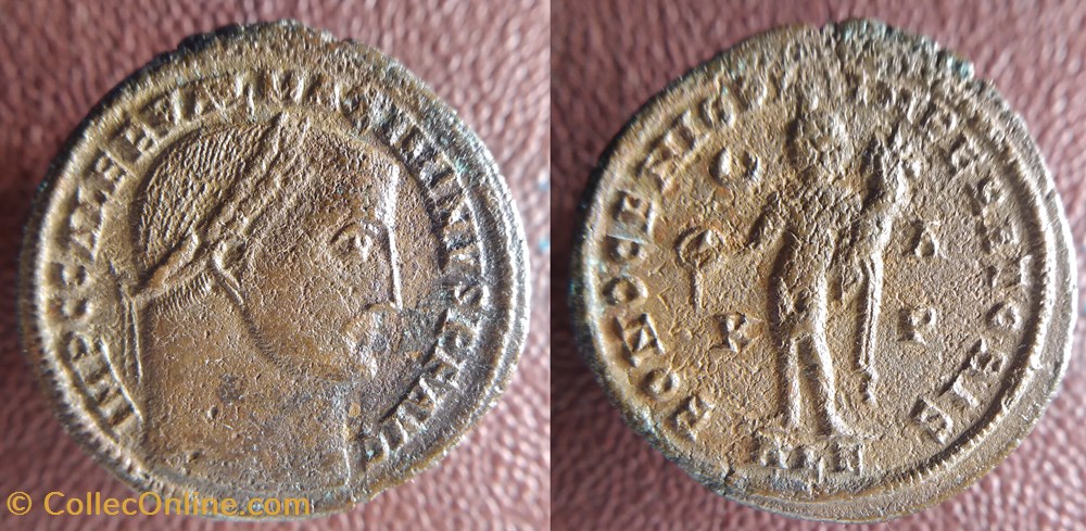 Maximin II Alexandrie BONO GENIO PII IMPERATORIS monnaies antiques romaines republicaines imperiales maximin ii alexandrie bono genio pii imperatoris